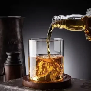 Viskija glāzes „Japānas kalni“ (2 gab., 200 ml)