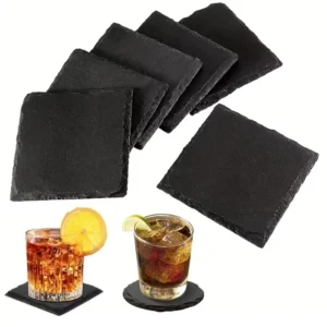 Kvadrātveida akmens paliktņi, 4 gab