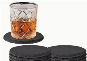 Apaļi akmens paliktņi, 4 gab