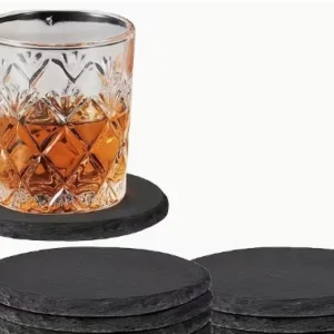 Apaļi akmens paliktņi, 4 gab