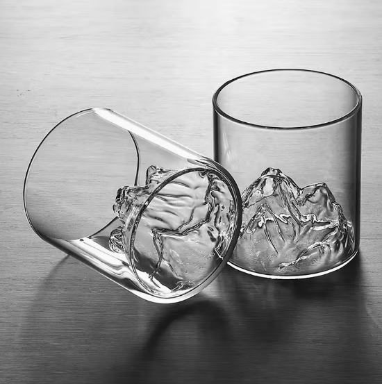 Viskija glāzes “Kalni” (2 gab., 175 ml)