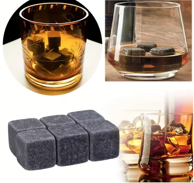 Dzesēšanas akmeņi ar maisiņu, 9 gab.