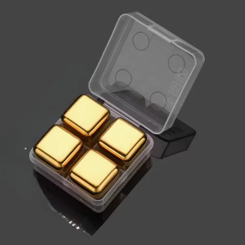 Aukszeltaini dzesēšanas kubiņi ar kārbiņu (4 gab.)