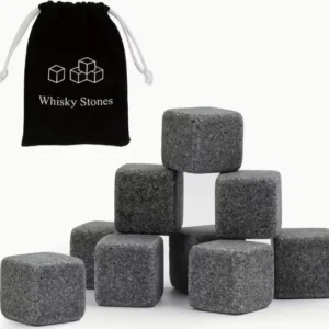 Dzesēšanas akmeņi ar maisiņu, 6 gab