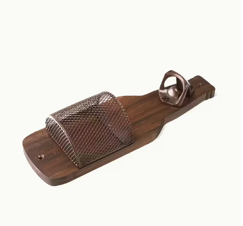 Pudeļu attaisāmais – stiprināms pie sienas, ar korķu savākšanas kastīti