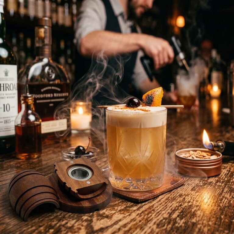 Read more about the article Ābolu dūmos kūpināts “Whisky Sour”